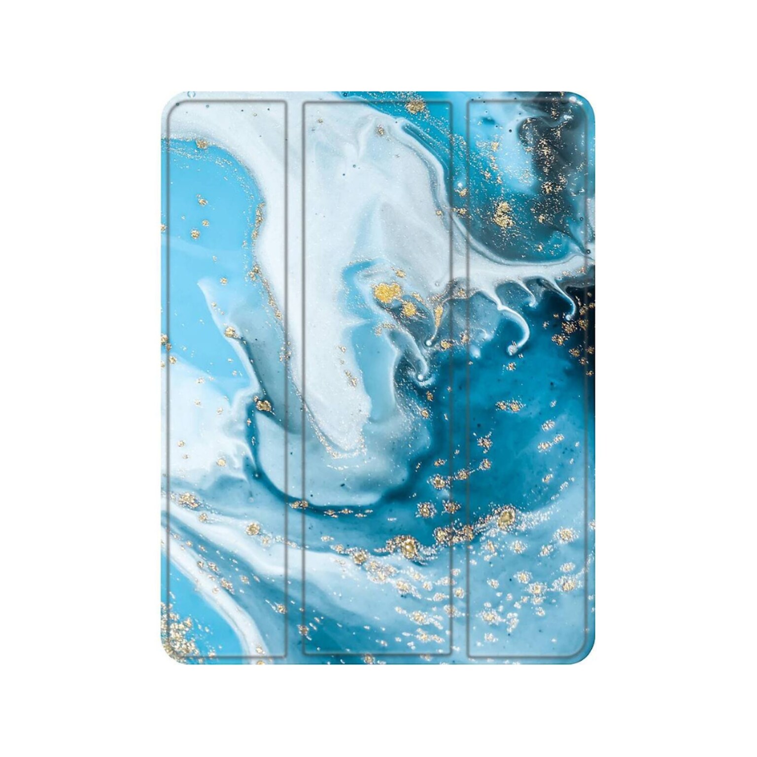 SaharaCase Folio Case for Apple iPad Pro 11 (2nd, 3rd, and 4th Gen 2020-2022), Blue Marble (TB00015)