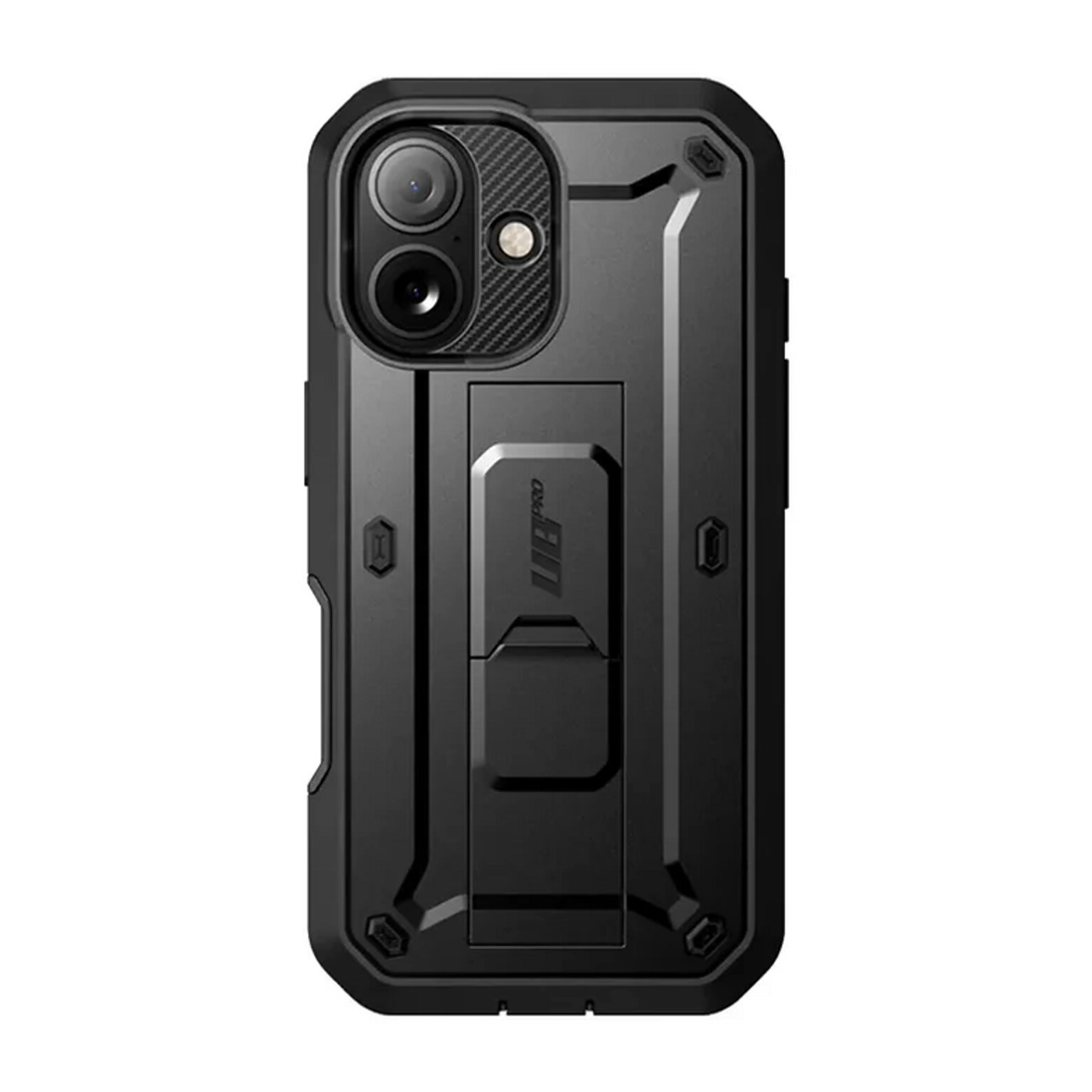 SUPCASE Unicorn Beetle Pro Case for iPhone 17, Shock Absorbing, Black (SUP-iPhone2025-UBPro-SP-Black)