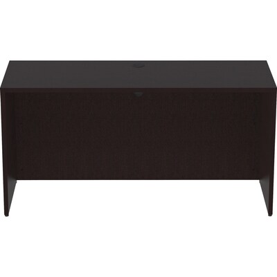 Lorell Essentials Series 60 W Credenza Shell, Espresso (LLR18213)