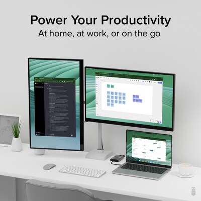 Plugable Dual Monitor USB-C to HDMI Adapter (USBC-6950M)
