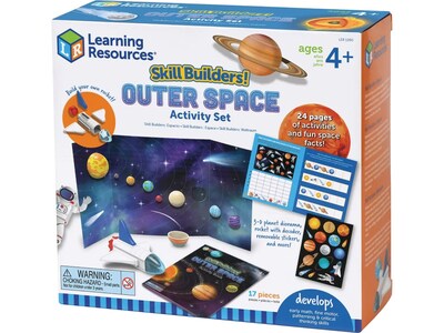 Learning Resources Skill Builders! Outer Space Activity Set (LER1260)