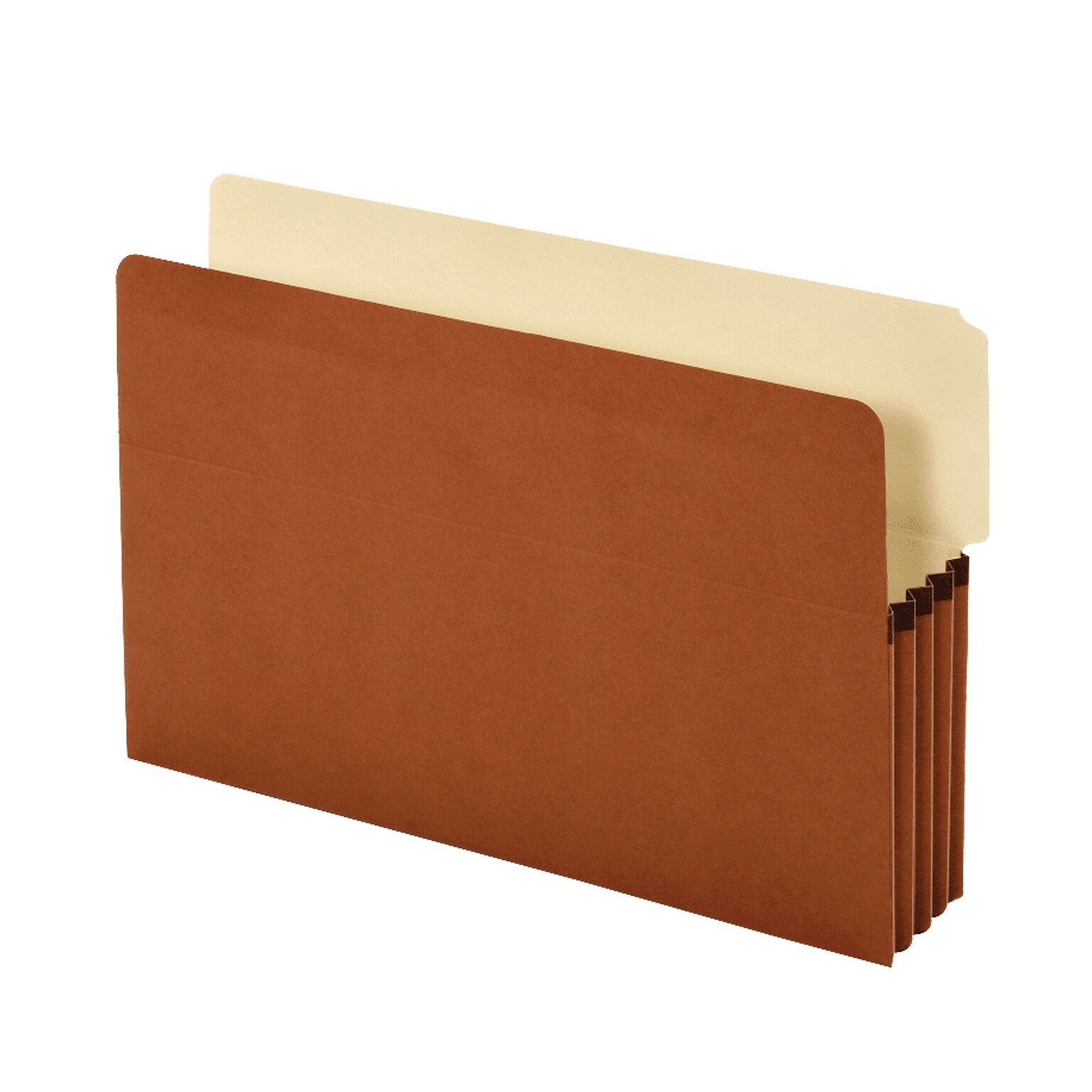 Pendaflex File Pocket, 3 1/2 Expansion, Legal Size, Brown, 10/Box (64624P)