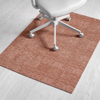 Anji Mountain Rugd Carpet & Hard Floor Chair Mat, 40 x 54, Burlington Terracotta (AMB9043-4054)