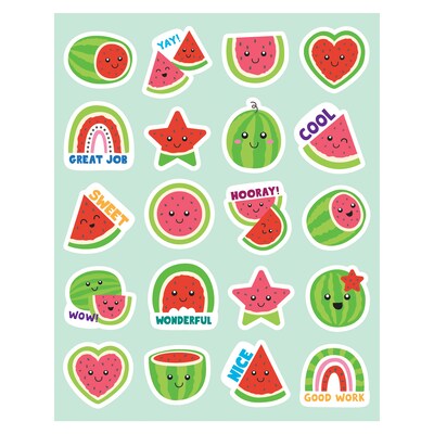 Teacher Created Resources Watermelon Smelly Stickers, Multicolored, 120/Pack, 6/Packs/Bundle (TCR9444-6)