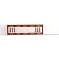CONTROLTEK $5000 Currency Strap, White/Brown, 1000/Pack (560022)