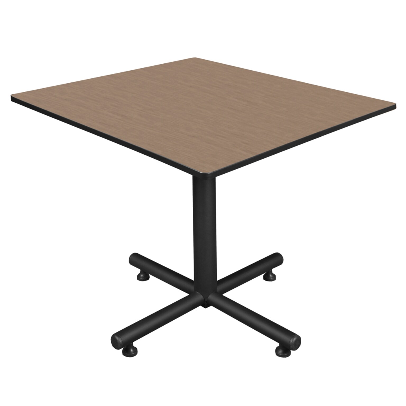 Regency Kobe 48 Square X-Base Breakroom Table, Noble Oak (TKB4848NO)