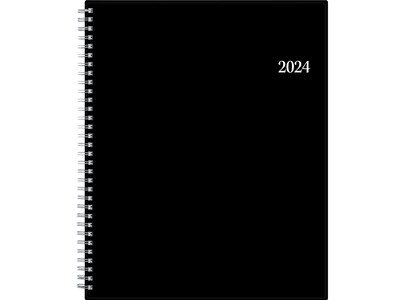 2024 Blue Sky Enterprise 8.5 x 11 Weekly & Monthly Planner, Black (111288-24)
