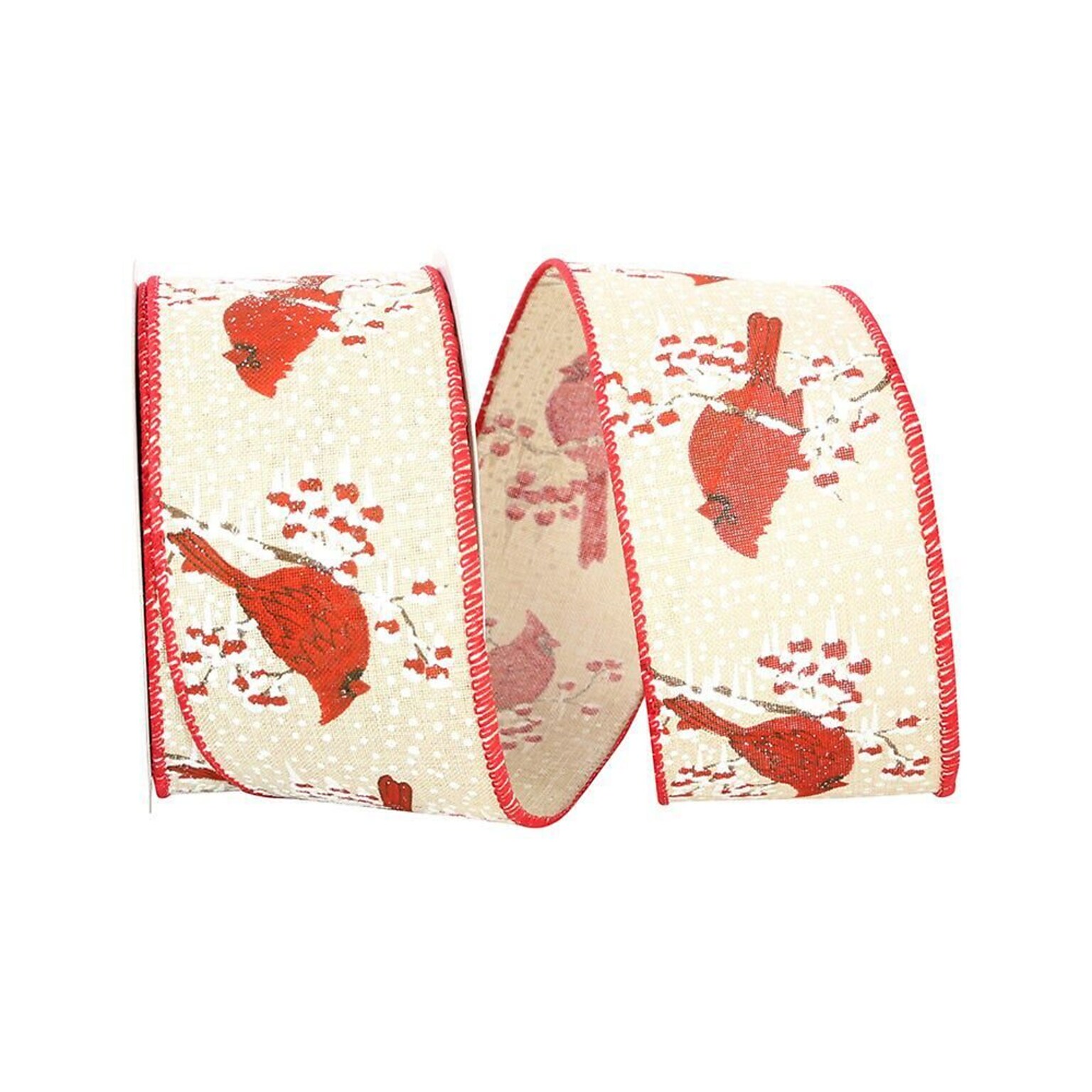 JAM Paper Ribbon, Natural Cardinal (52640348549)