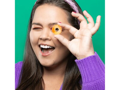 Smart Sweets Peach Rings Candy, 1.8 oz., 12 Bag/Box (20054)