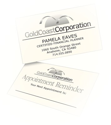 Avery Clean Edge Business Cards, 3.5" x 2", Matte Ivory, 200/Pack (5876)