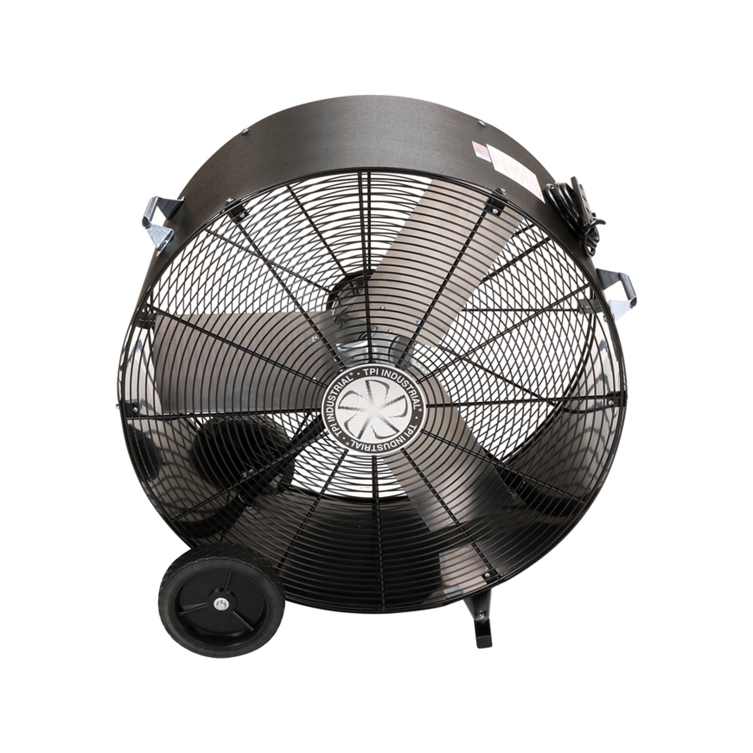 TPI PBX 36 Industrial Portable Floor Fan, 2-Speed, Black (08211102)