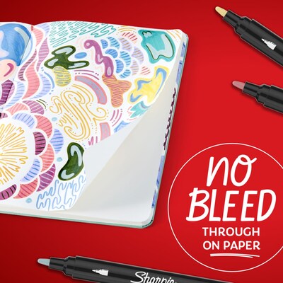 Sharpie Warm Tones Liquid Ink Markers, Bullet Tip, Assorted Colors, 12/Pack  (2221937??)