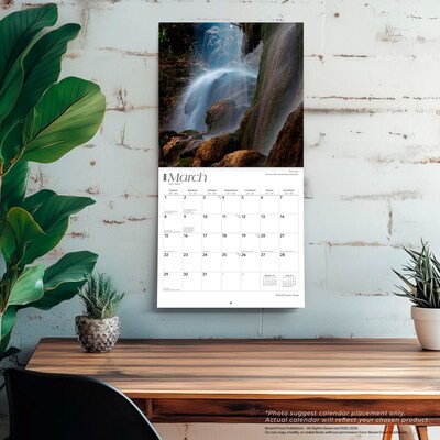 2026 BrownTrout Texas Wild & Scenic 12" x 12" Monthly Wall Calendar (9798330705825)