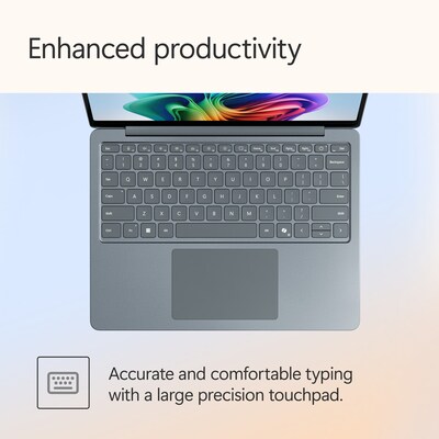 Microsoft Surface 13" Touchscreen Laptop, Copilot+ PC, Snapdragon X Plus, 16GB RAM, 512GB UFS, Windows 11, Ocean (EP2-33676)