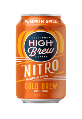 High Brew Nitro Pumpkin Spice, 10 oz., 12/Carton (80574)