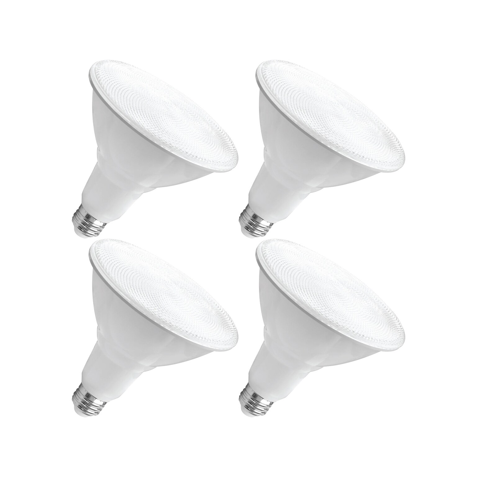 Viribright 15-Watt Soft White LED Floodlight Bulb, 4/Box (654657-4)