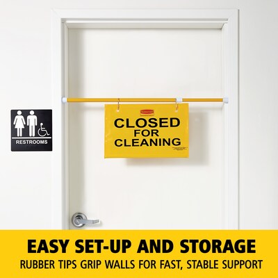 Rubbermaid "Closed for Cleaning" Safety Hanging Sign