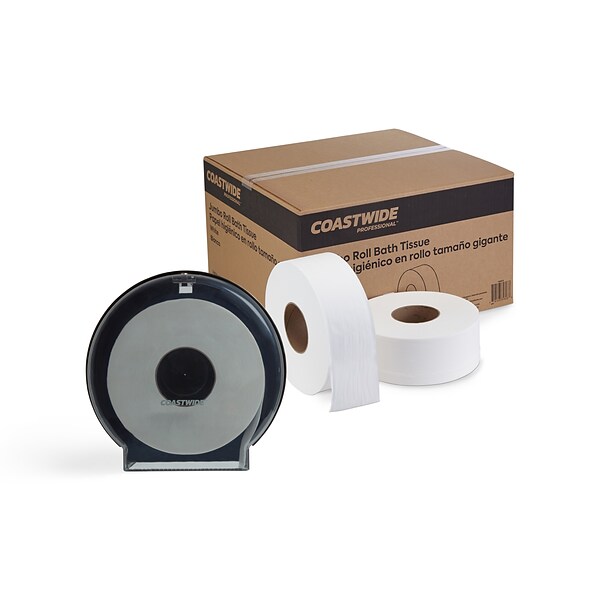 Free Coastwide Jumbo Roll Toilet Paper Dispenser when you Purchase