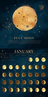 2026 Willow Creek Moon Magic 12" x 12" Monthly Wall Calendar (52006)