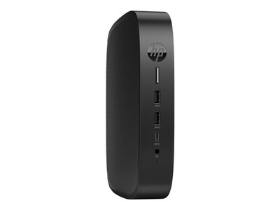 HP Elite T655 Thin Client Desktop Computer, AMD Ryzen R2314, 8GB Memory, 256GB SSD, Windows 10 (9B4E2UT#ABA)