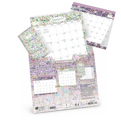 2027 BrownTrout House of Turnowsky Blissful Blossom 14.25" x 13" Monthly Calendar, Assorted Colors (9798330716265)