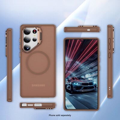 SaharaCase Venture Phone Case for Galaxy S25 Ultra, Shock Absorbing, Desert Brown (CP00757)