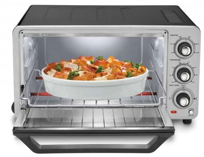 Cuisinart Classic 6 Slices Toaster Oven Broiler, Silver (TOB40NNAS)