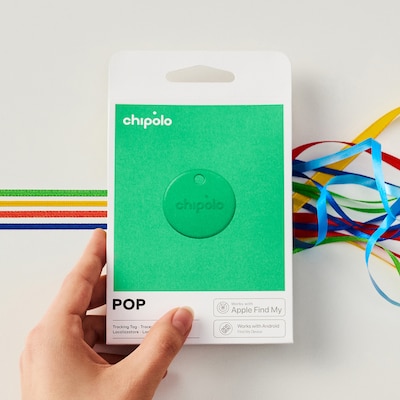Chipolo POP Bluetooth Tracker, Green (RWS.0000005)