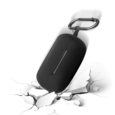 SaharaCase Venture Series Silicone Case for JBL Live Buds 3 Earbuds, Scorpion Black (HP00149)