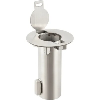 Global Industrial Removable Bollard W/Flush Mount Sleeve, 6"D x 36"H (670518)