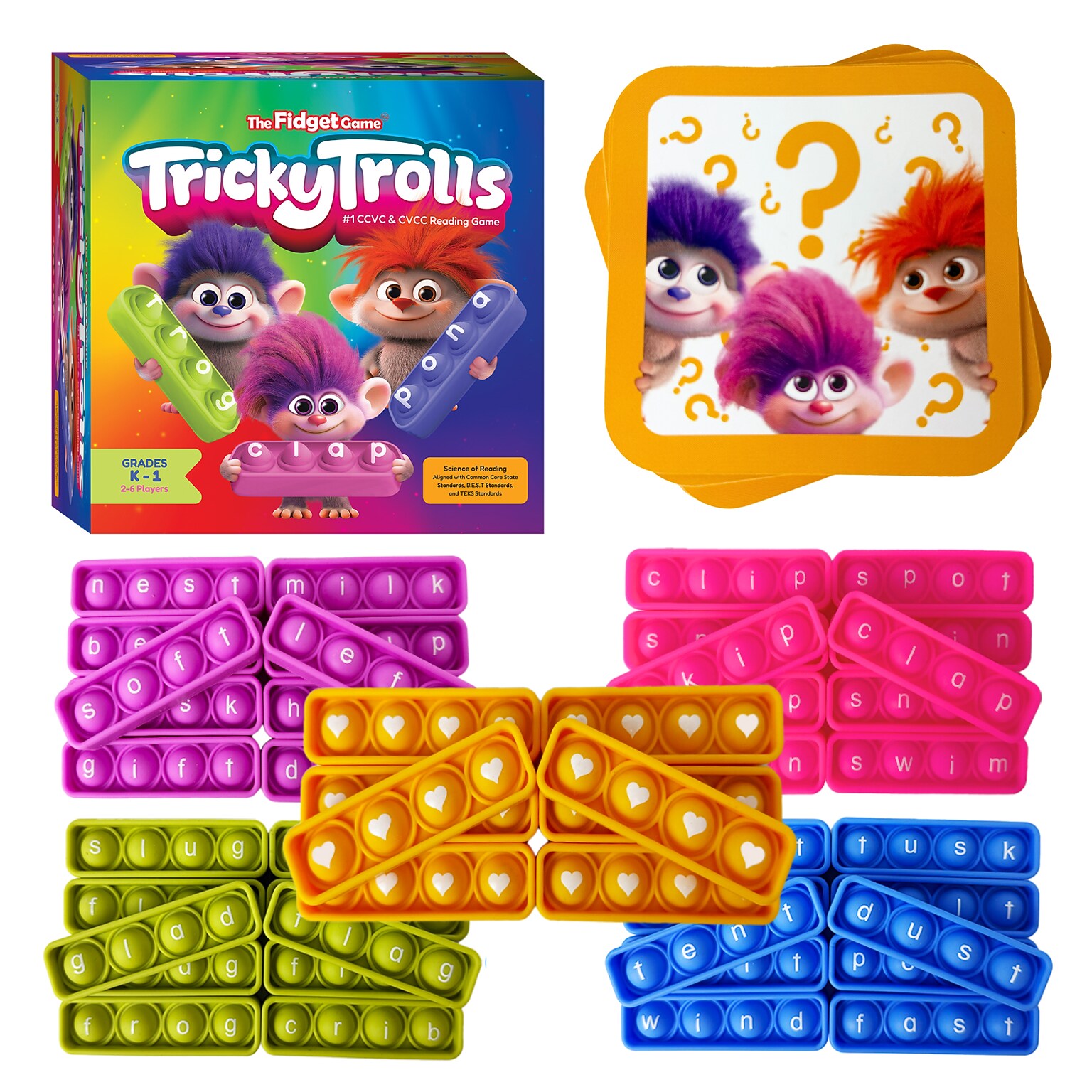 The Fidget Game Tricky Trolls Educational Game (FDGTRICKTROLL)