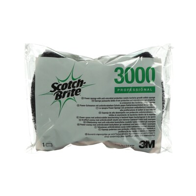 Scotch-Brite Power Sponge, Teal/Purple, 20/Pack (3000)