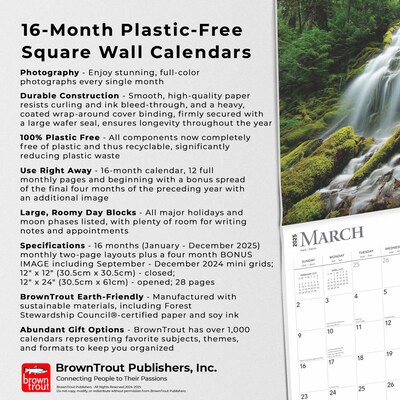2025 BrownTrout Psalms 12" x 12" Monthly Wall Calendar (9781975477554)