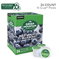 Green Mountain Wild Mountain Blueberry Coffee Keurig® K-Cup® Pods, Light Roast, 24/Box (6783)