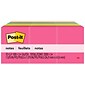 Post-it Notes, 1 3/8"x 1 7/8", Poptimistic Collection, 100 Sheets/Pad, 12 Pads/Pack (653AN)