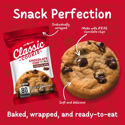 Classic Cookie Chocolate Chip Cookies, .75 oz., 54/Pack (220-02862)