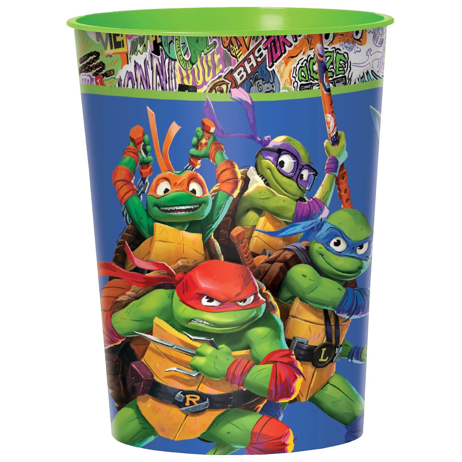 Party City TMNT Plastic Favor Cup, 16 oz. (AM423874)