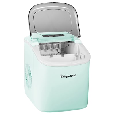 Magic Chef Countertop Ice Maker Mint Green (MCIM27M)