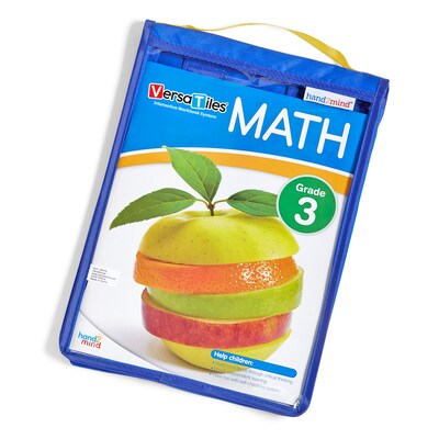 hand2mind VersaTiles Grade 3 Math Take Along Pack (H2M-84703)