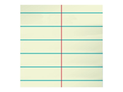 Ampad Steno Pad, 6" x 9", Gregg Ruled, White Cover, 80 Sheets/Pad (TOP25-274)