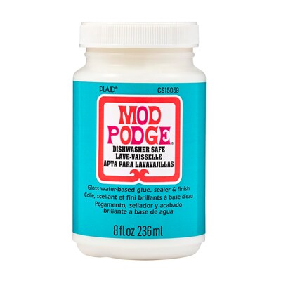 Mod Podge Decoupage Glue, Gloss, 8oz., 3/Pack (MODCS15059-3)