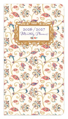 2026-2027 BrownTrout Tuscan Delight 3.5 x 6.5 Monthly Planner (9798330706037)