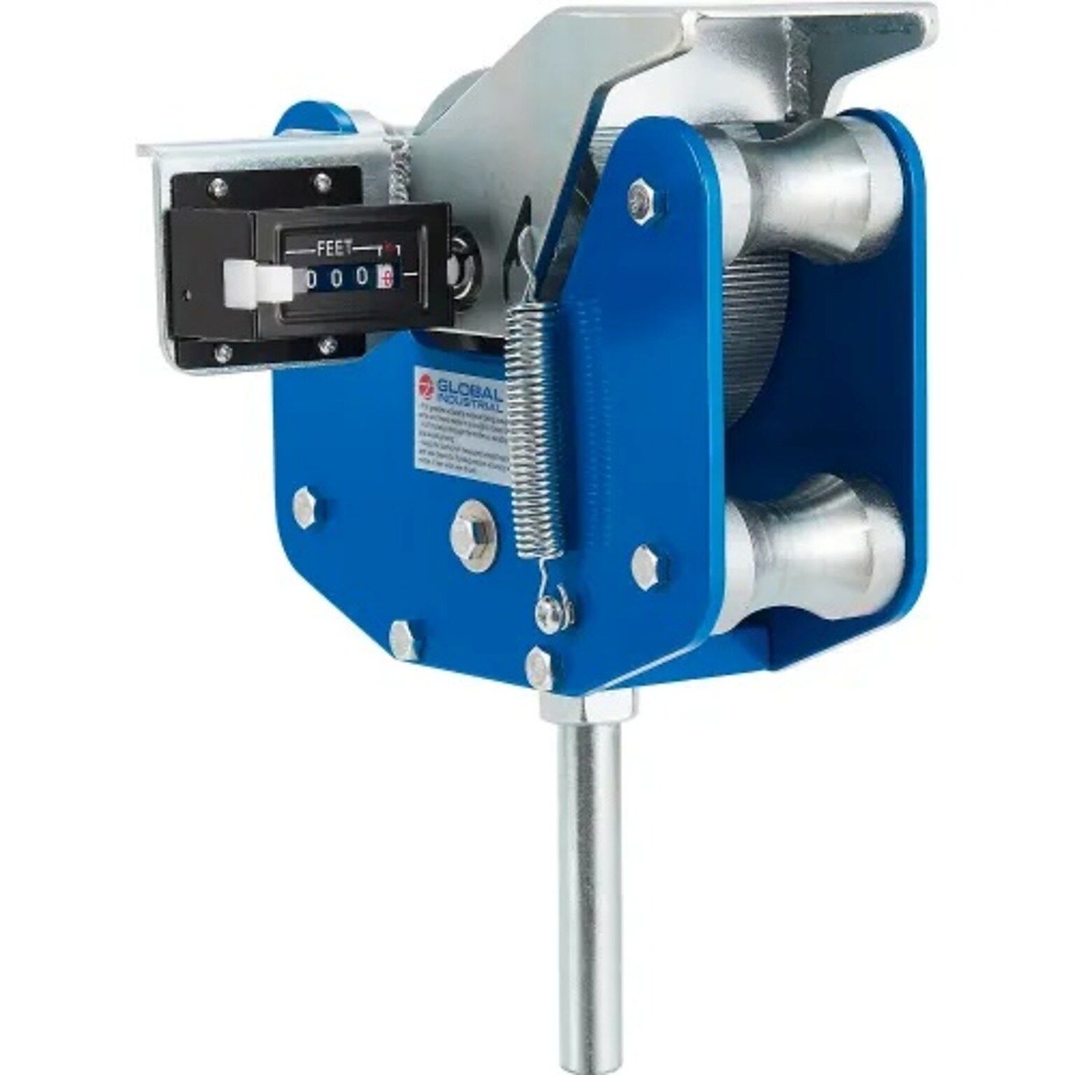Global Industrial Heavy-Duty Wire Meter Counter, 1/16 - 2 Capacity (271291)