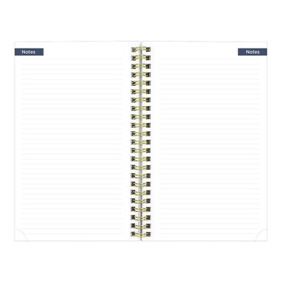 2026-2027 Blueline Academic 8" x 5" Weekly & Monthly Planner, Poly Cover, Floral Blue (CA114PM.01)