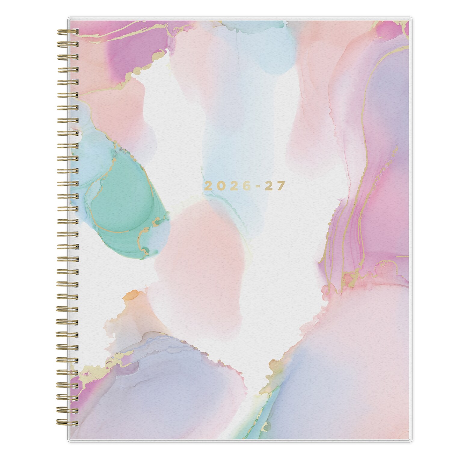 2026-2027 Blue Sky Smoke Frosted 8.5 x 11 Academic Weekly & Monthly Planner, Plastic Cover (133681-A27)