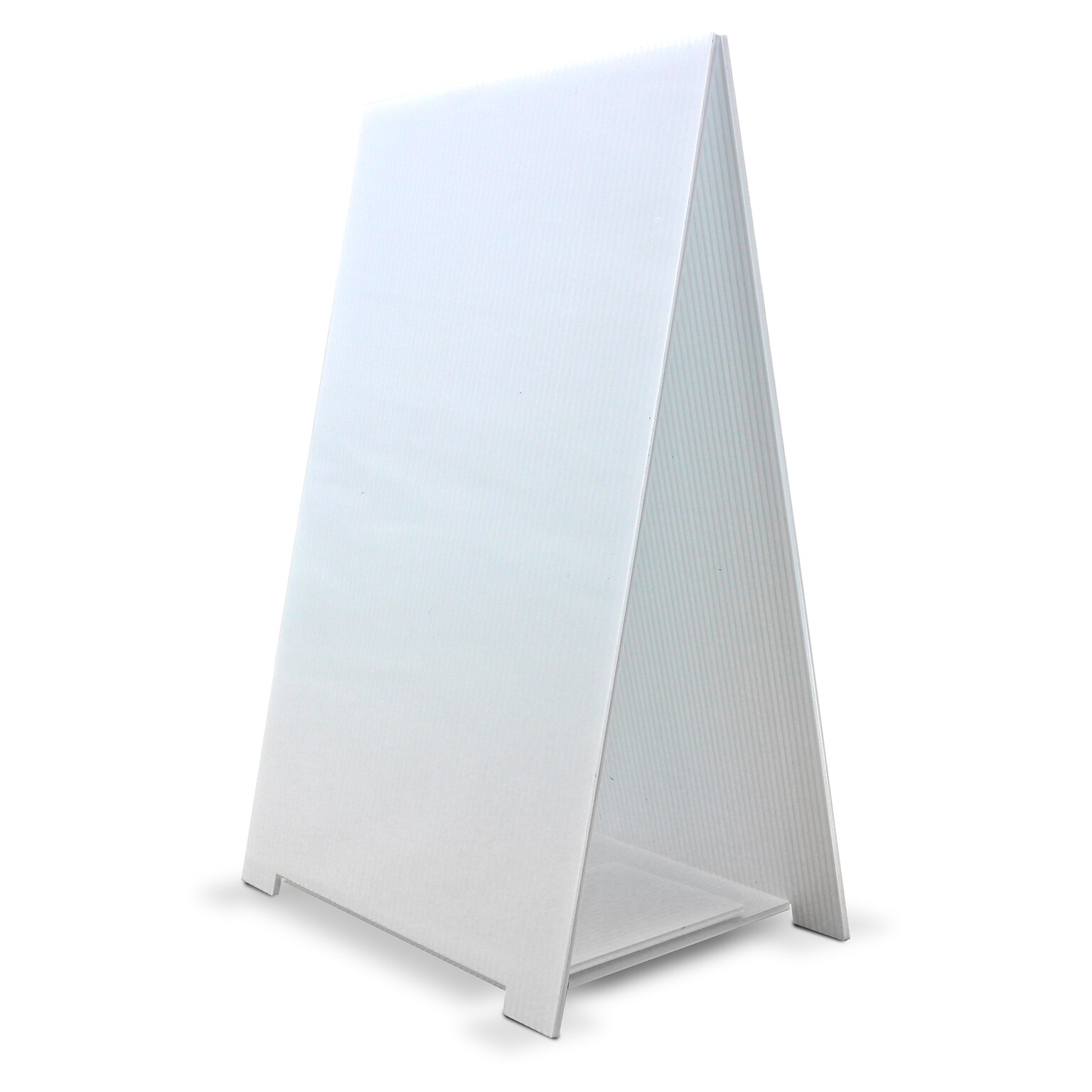 Flipside Premium Corrugated Plastic Dry Erase Tabletop Marquee Easel, 11 x 17, 2/Pack (312777)
