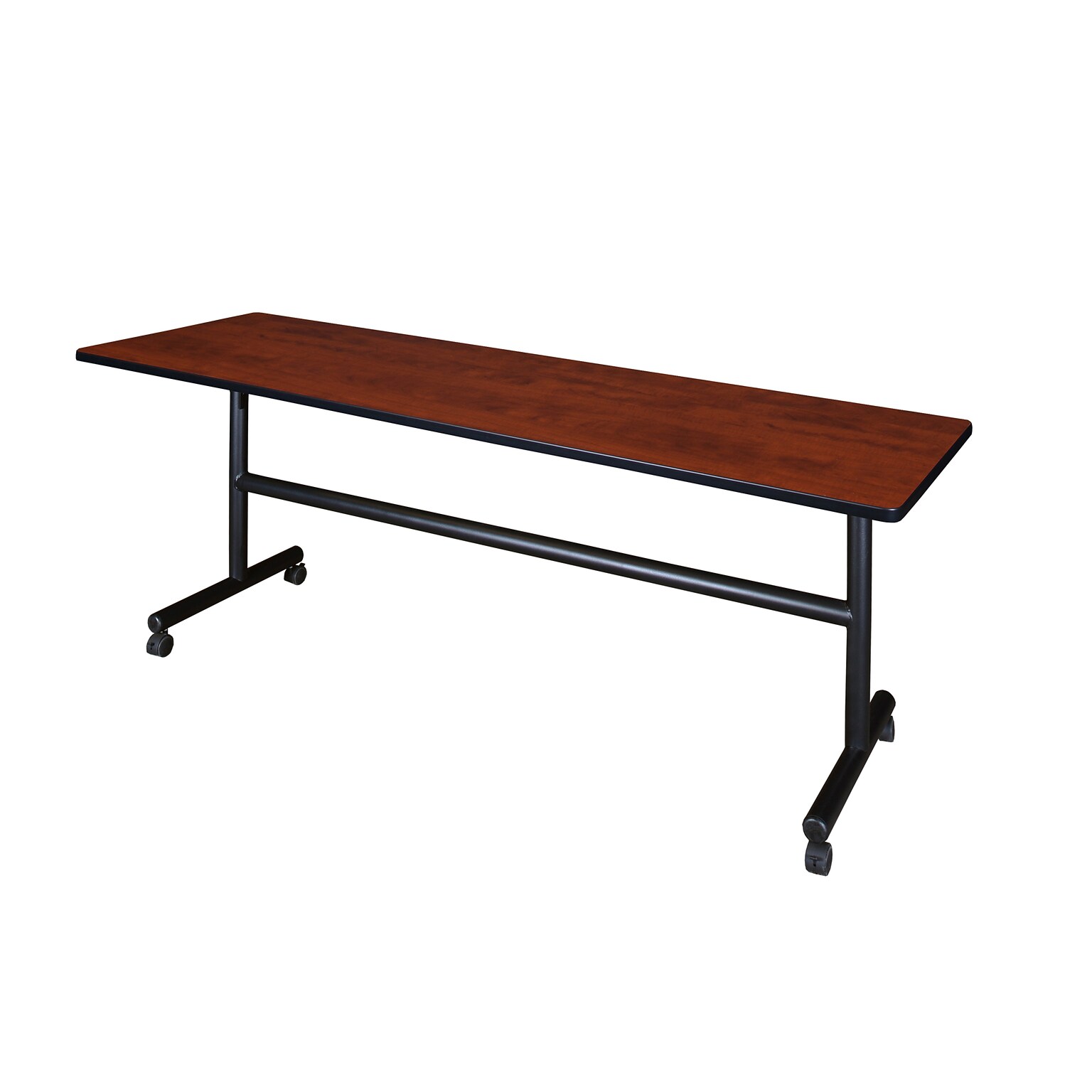 Regency 84 Metal & Wood Kobe Flip Top Training Table, Cherry (MKFT8424CH)