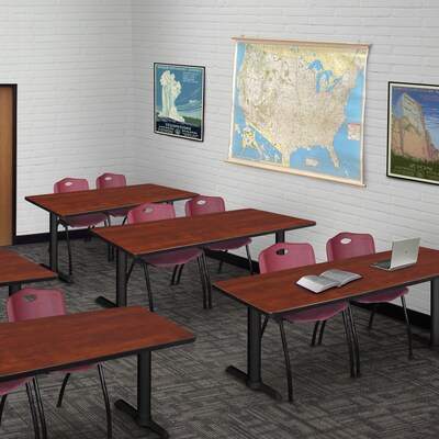 Regency Cain Training Table, 24D x 60W, Cherry (MTRCT6024CH)