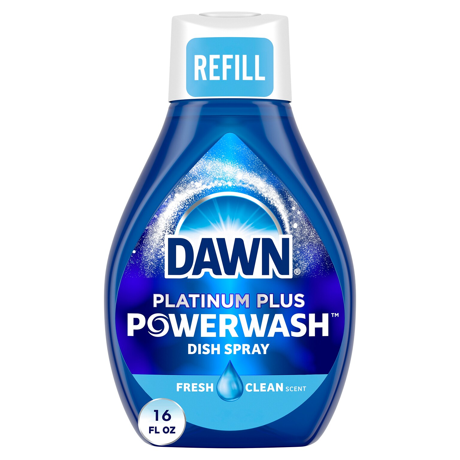Dawn Ultra Platinum Powerwash Liquid Dish Soap Refill, Fresh Scent, 16 oz. (52366)