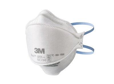 3M Aura N95 Particulate Respirator, White, 20/Pack (9205P-20-DC)
